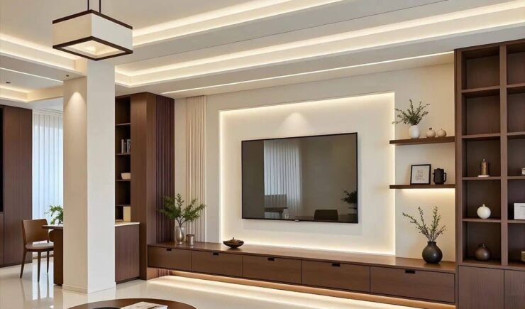Custom Media Walls & Feature Units